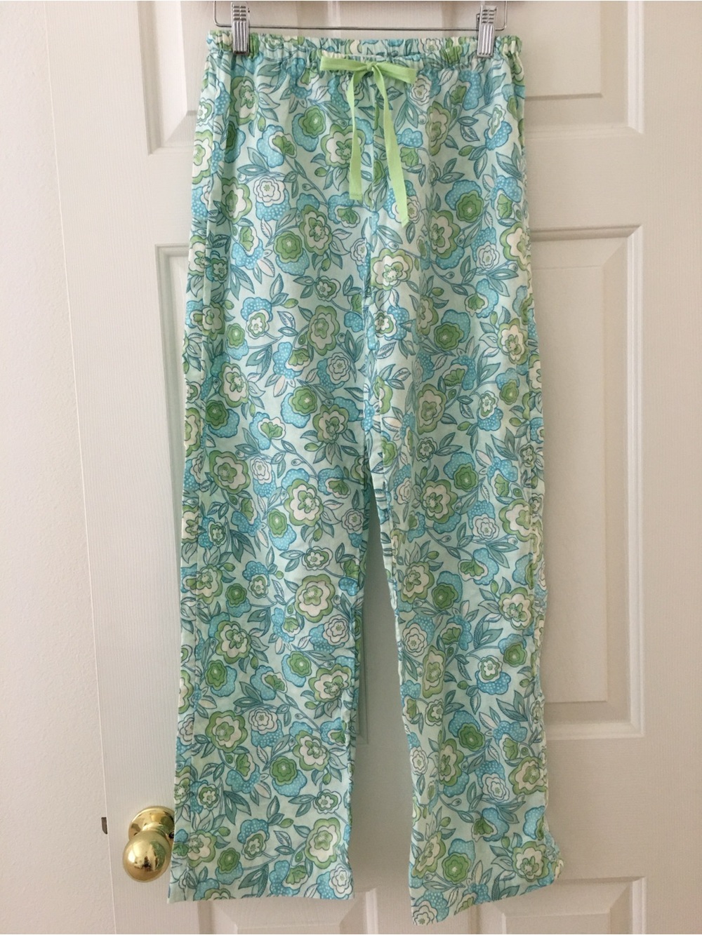 Ann Taylor Loft 100% Cotton Floral Lounge Pajama Pants XS Never Worn